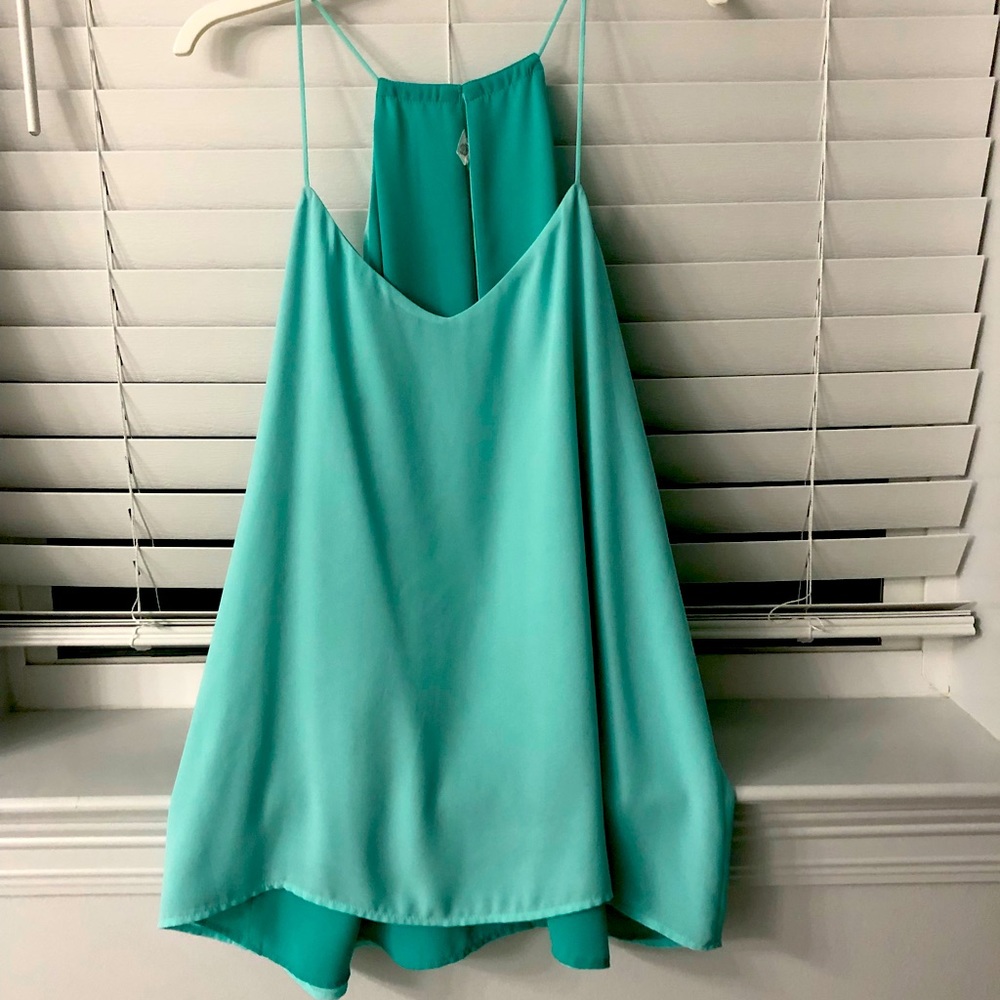 Beautiful turquoise blouse